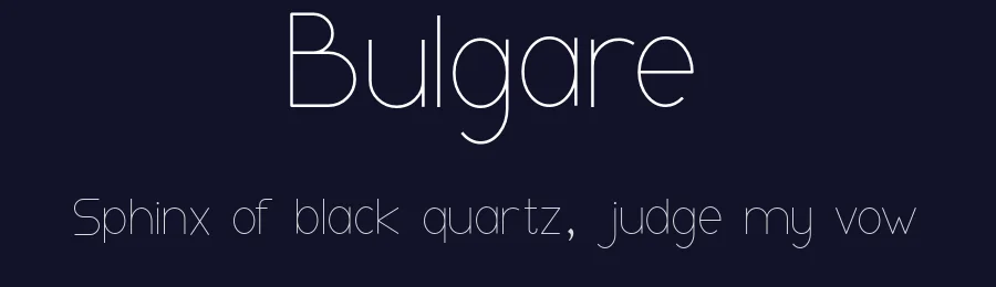 Bulgare by Fanastudio — Sans Serif Font — thumbnail 2