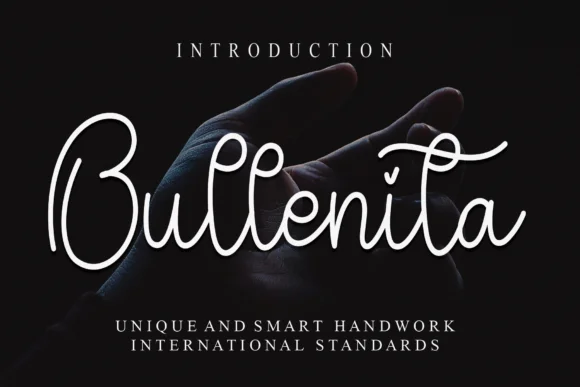 Bullenita Font by Creativewhitee — Script Handwritten Font
