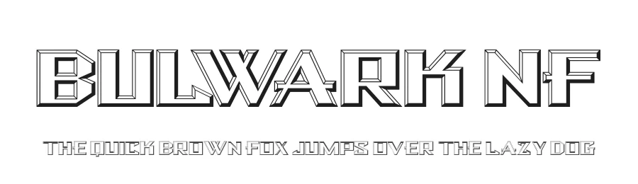 Bulwark NF by Nick's Fonts — Decorative Font