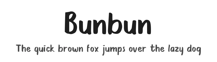 Bunbun by Trim Studio — Decorative Font