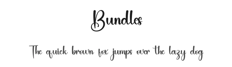 Bundles