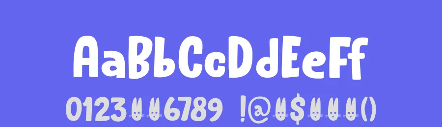 Bunny Daydream by Hanoded — Decorative Font — thumbnail 3