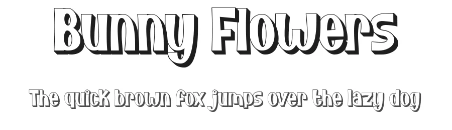 Bunny Flowers