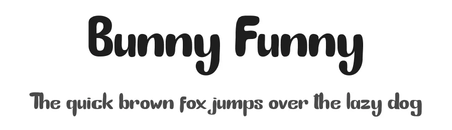 Bunny Funny by Nur Solikh — Decorative Font