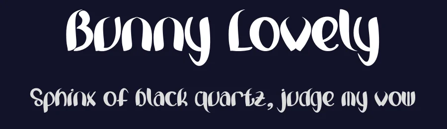 Bunny Lovely by Inermedia Studio — Decorative Font — thumbnail 2