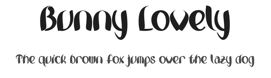 Bunny Lovely by Inermedia Studio β Decorative Font