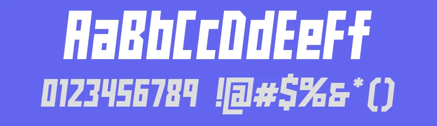 Buran USSR by Denis Sherbak — Decorative Font — thumbnail 3