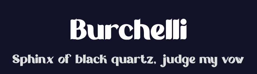 Burchelli by PutraCetol Studio — Decorative Font — thumbnail 2