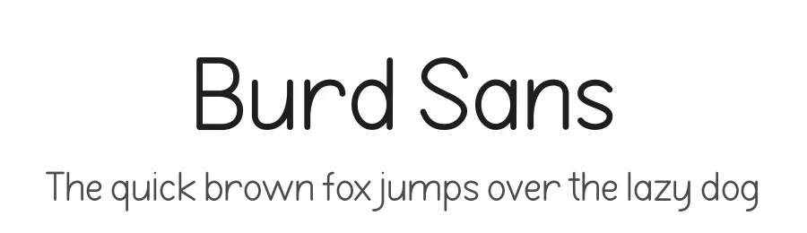 Burd Sans