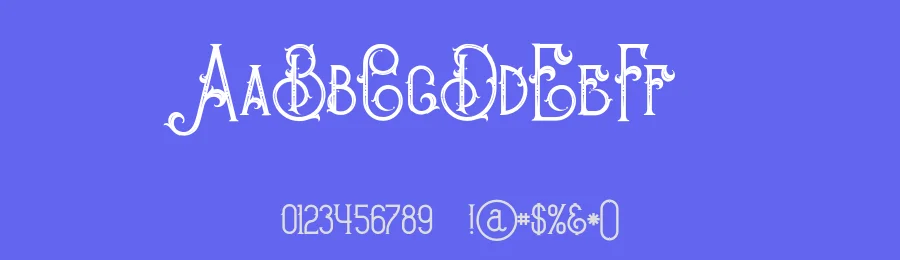 Bureno by Peter Olexa — Decorative Font — thumbnail 3