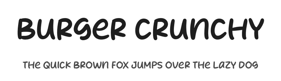 Burger Crunchy