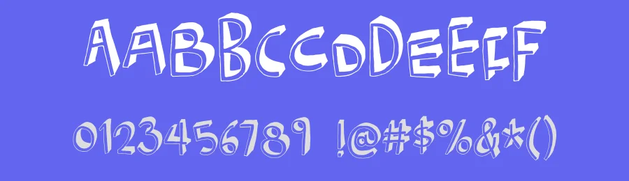 Burger Frog by Pizzadude — Decorative Font — thumbnail 3