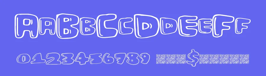 Burger Hut by Xerographer Fonts — Decorative Font — thumbnail 3
