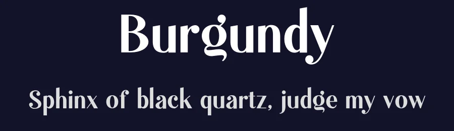 Burgundy by Saridezra — Sans Serif Font — thumbnail 2