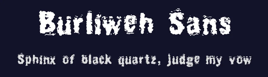 Burliweh Sans by Bumbayo Font Fabrik — Decorative Font — thumbnail 2