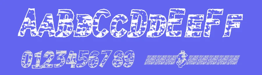Burn Time by Xerographer Fonts — Decorative Font — thumbnail 3
