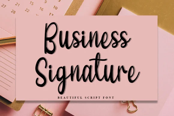 Business Signature Font by Inermedia STUDIO — Serif Font