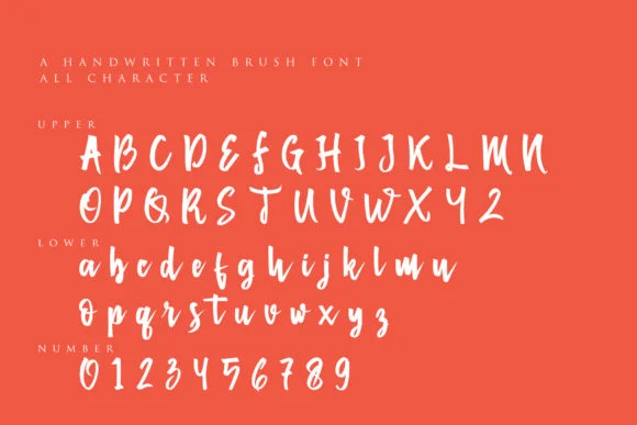 Busingen Am Hochrhein Font by Atjcloth Studio — Script Handwritten Font — thumbnail 6