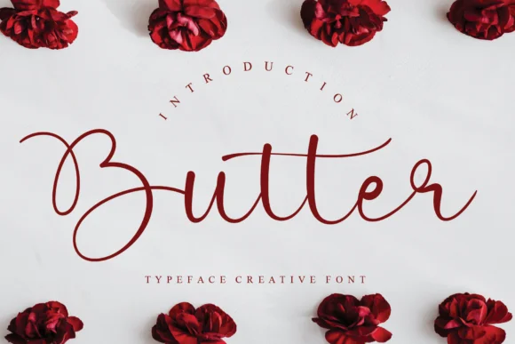 Butter Font by Creativewhitee by Creativewhitee — Script Handwritten Font