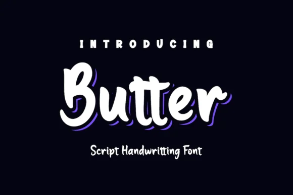 Butter Font by Productype by Productype — Script Handwritten Font