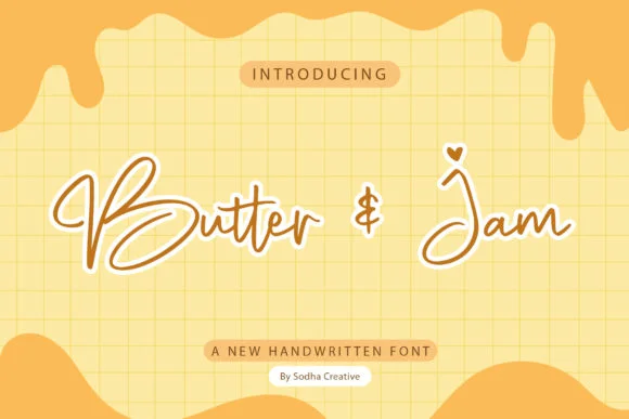 Butter & Jam Font by sodhacreative — Script Handwritten Font