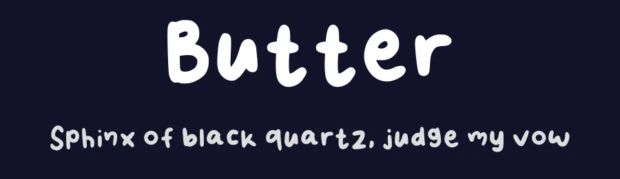 Butter by Icha Qadira — Script Handwritten Font — thumbnail 2