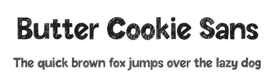 Butter Cookie Sans by Letterflow — Decorative Font