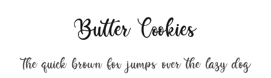 Butter Cookies