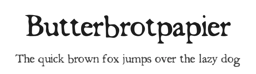 Butterbrotpapier