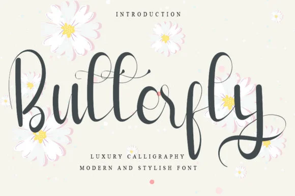 Butterfly Font by FreshTypeINK by FreshTypeINK — Script Handwritten Font