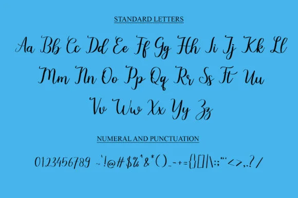 Butterfly Font by najmustsaqib.creator by najmustsaqib.creator — Script Handwritten Font — thumbnail 6