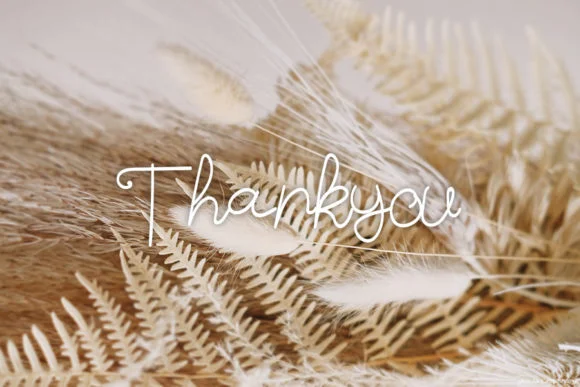 Butterfly N Flower Font by Creassion Studio — Script Handwritten Font — thumbnail 7