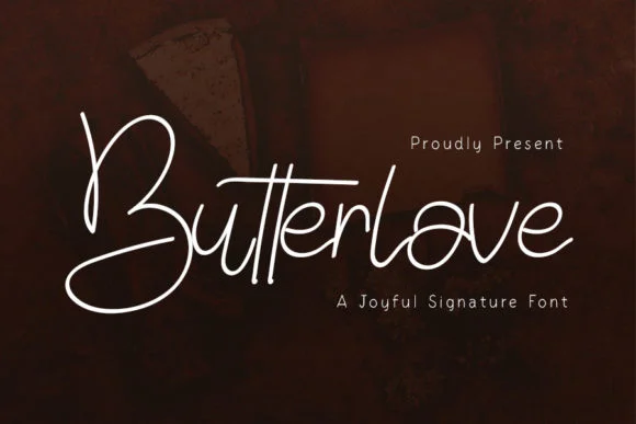 Butterlove Font by Creassion Studio by Creassion Studio — Script Handwritten Font