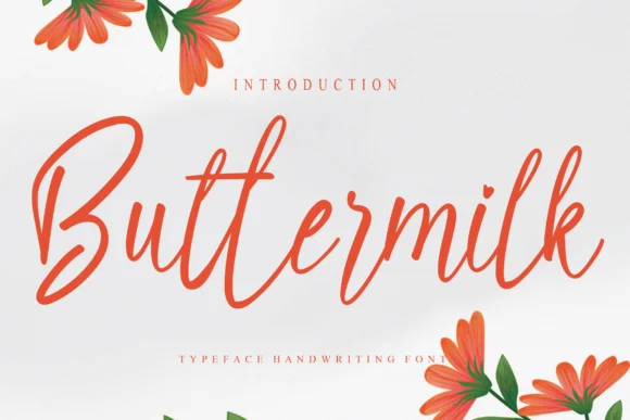 Buttermilk Font by andikastudio by andikastudio — Script Handwritten Font