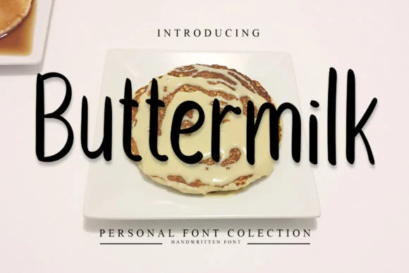 Buttermilk Font by GiaLetter by GiaLetter — Script Handwritten Font