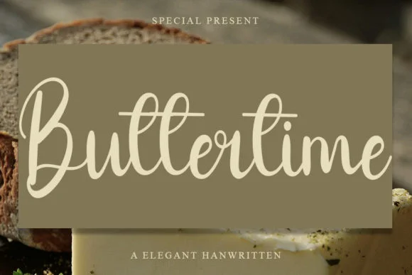 Buttertime Font by K_IN Studio — Script Handwritten Font