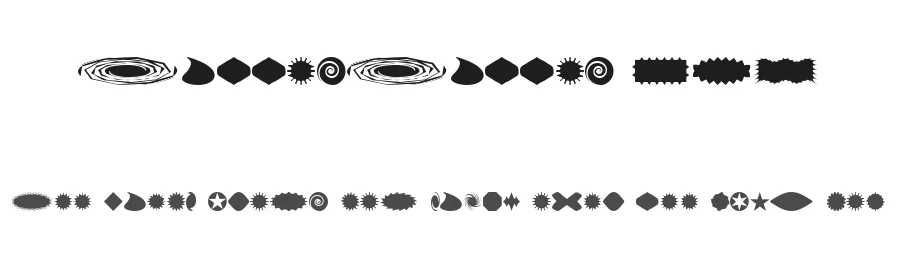 ButtonButton AOE by Astigmatic One Eye Typographic Institute — Dingbats Font