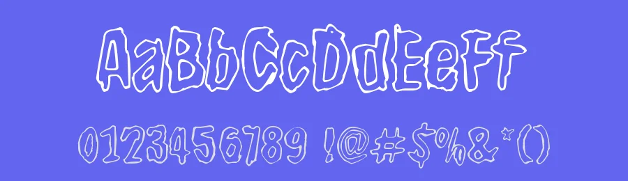 BwheroGreeZero by Juha Korhonen — Decorative Font — thumbnail 3