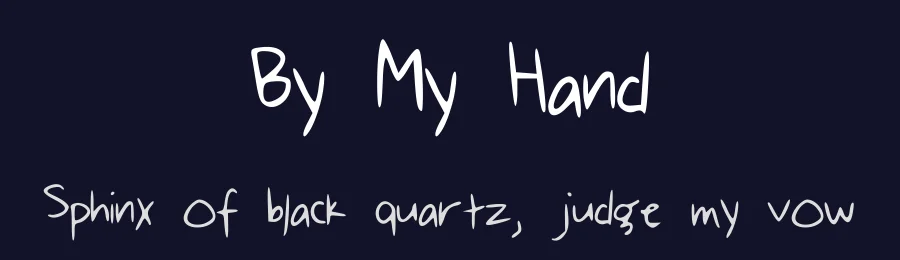 By My Hand by Jordan Gentry — Script Handwritten Font — thumbnail 2