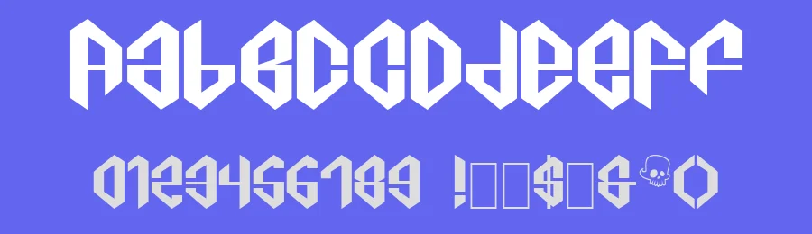 C8a Tajra by Cre8or Artwork — Display Font — thumbnail 3