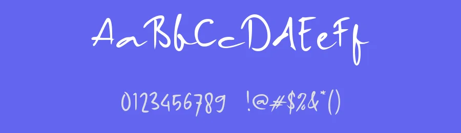 c Castillo Signature by wepfont.com — Script Handwritten Font — thumbnail 3