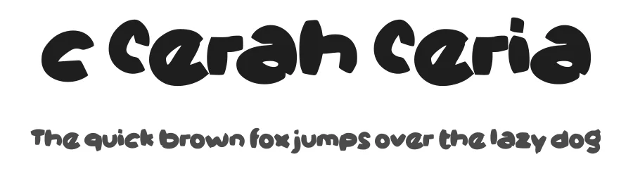 c Cerah Ceria