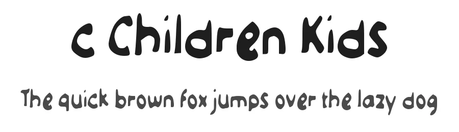 c Children Kids