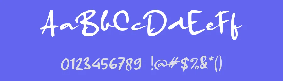 c Cikeas Signature by wepfont.com — Script Handwritten Font — thumbnail 3