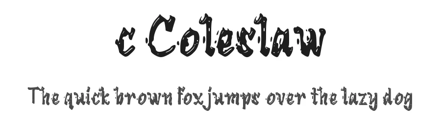 c Coleslaw