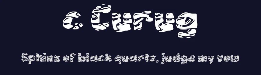 c Curug by wepfont.com — Decorative Font — thumbnail 2