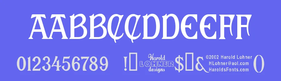 Cabaletta by Harold's Fonts — Blackletter Font — thumbnail 3