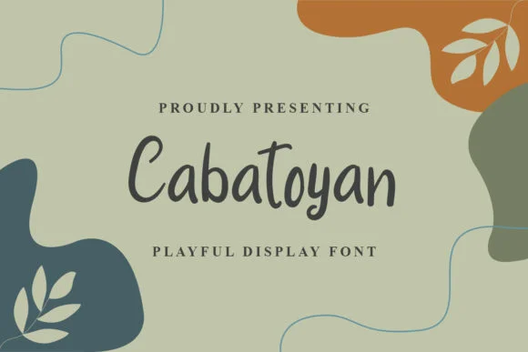 Cabatoyan Font by densudesign — Script Handwritten Font