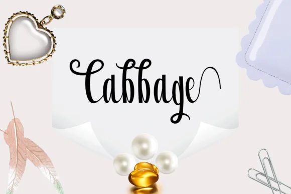 Cabbage Font by Rt Creative β Script Handwritten Font