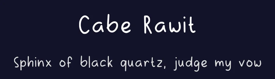 Cabe Rawit by Aisyah — Script Handwritten Font — thumbnail 2